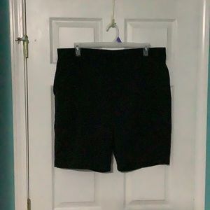 Black dress shorts